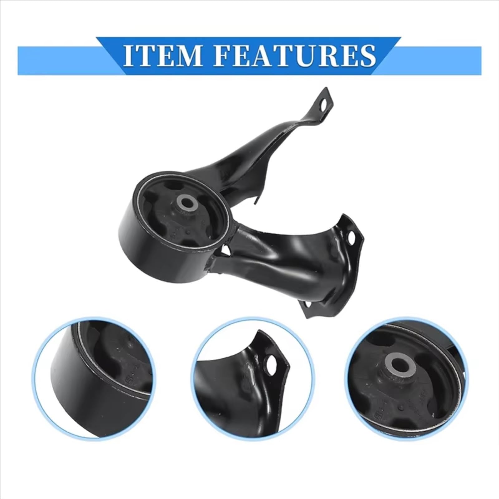 Compatibile Con Mitsubishi Per Lancer 2000-2013 Per Delica 2000-2005 Supporto Biscotto Motore Auto Anti-vibrazione Accessori Ricambi MR554746 Supporto Motore Lato