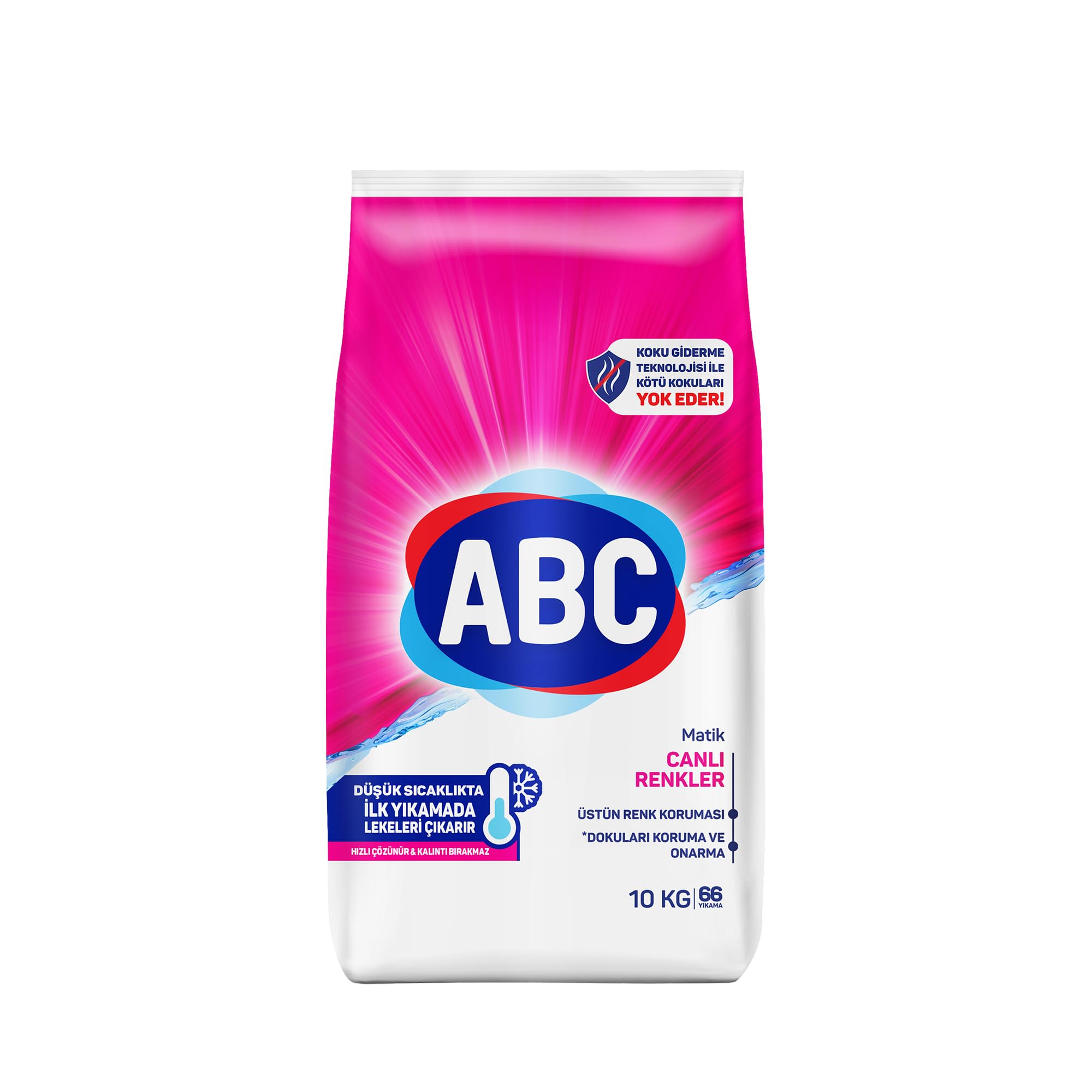ABC DETERJAN Matik Canlı Renkler 10 Kg
