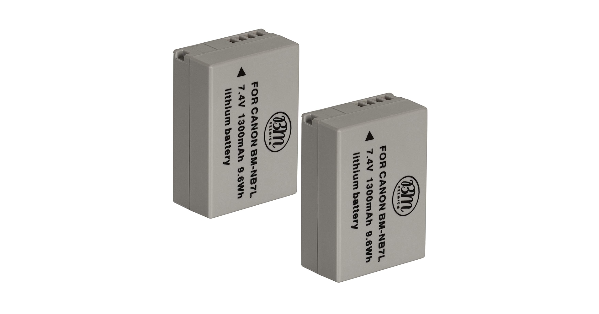 Amazon.com : Big Mike's BM Premium 2-Pack of NB-7L Batteries for