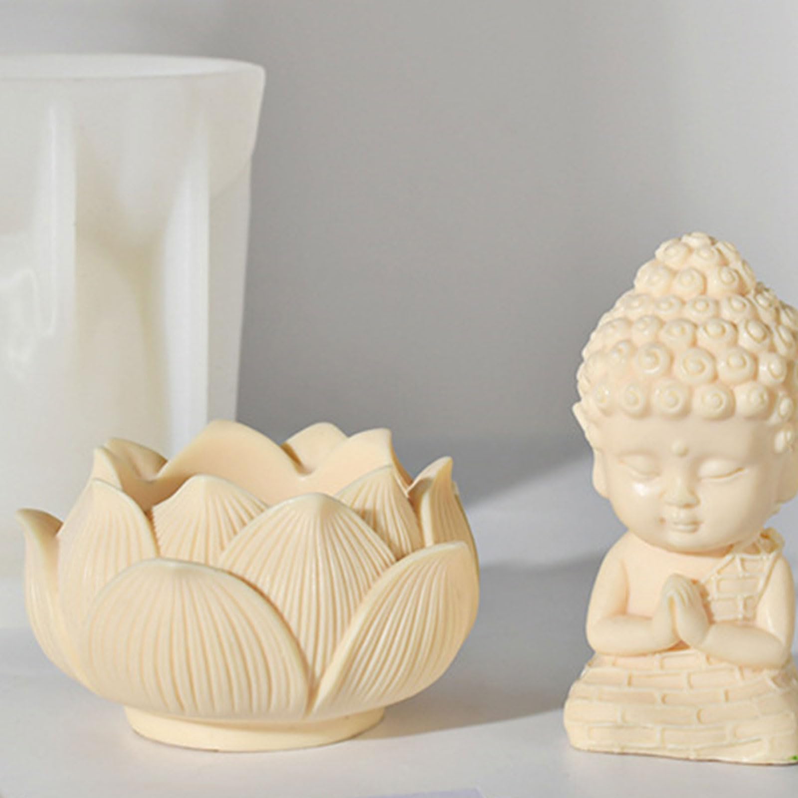 Stampo in silicone 3D Gesso Sapone Cemento Resina Festival Regalo Fare Produzione Silicone
