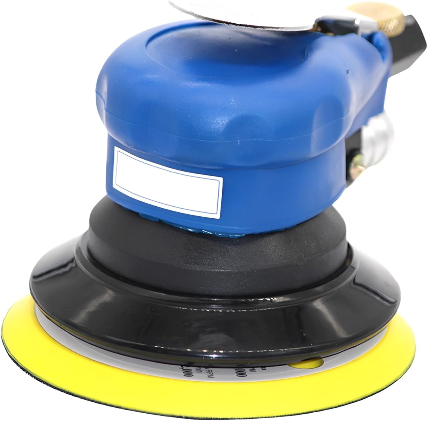 5 in Industrial Palm Sander Nt-301, Pneumatic Orbital Auto Body Sander, Air Powered Polisher, Woodworking