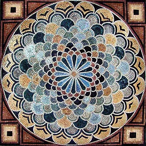 Amazon.co.jp: 幾何学模様フローラルモザイク - アメリア | モザイク