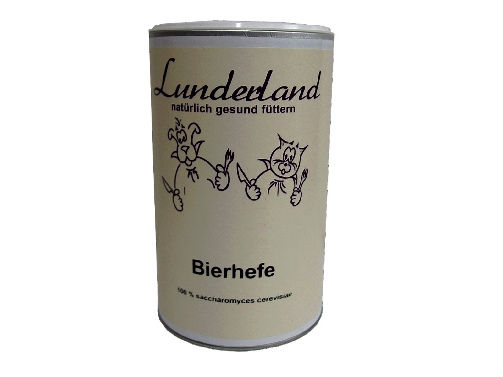 Lunderland Bierhefe | 700 g | Einzelfuttermittel für Hunde & Katzen | Reich an B-Vitaminen