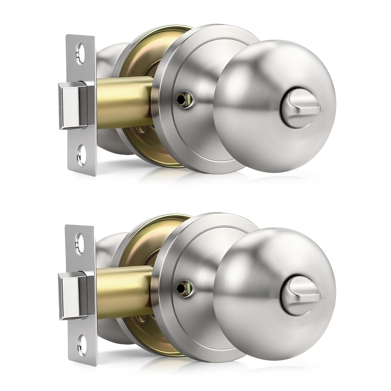 Keyed Entry Door Knob - Secure & Stylish -27