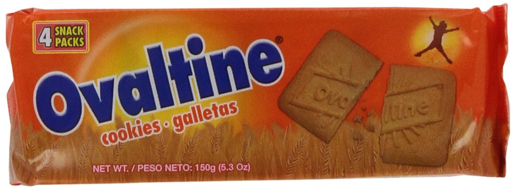 Ovaltine Biscuits, 150-Gram Packages (Pack of 24)