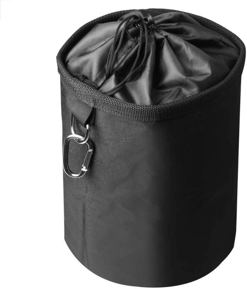 nuosen Black Large Peg Bag, Durable Premium Clothes Peg Bag Waterproof