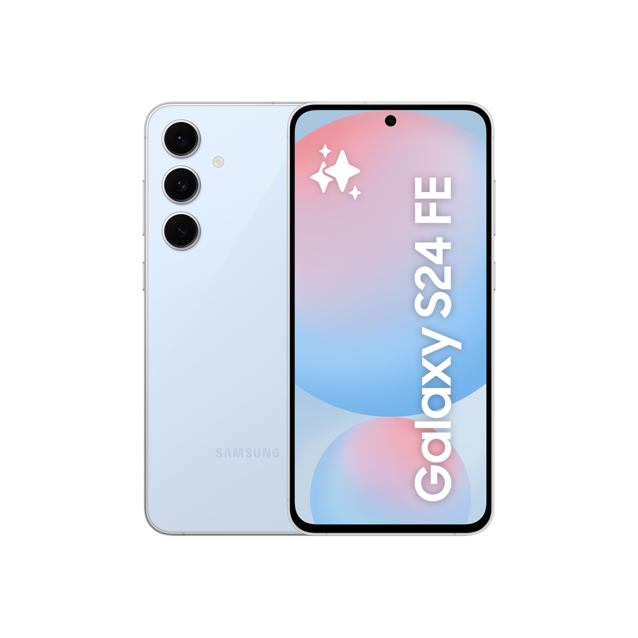 Samsung Galaxy S24 FE, AI Phone, Android Smartphone, 8GB RAM, 256GB Storage, 50MP Camera, Long Battery Life, Large Screen, Blue (UAE Version)