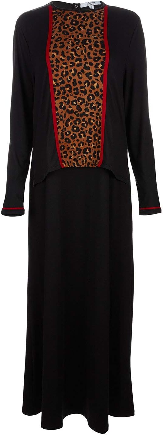 MeMoi Leopard Nursing Gown