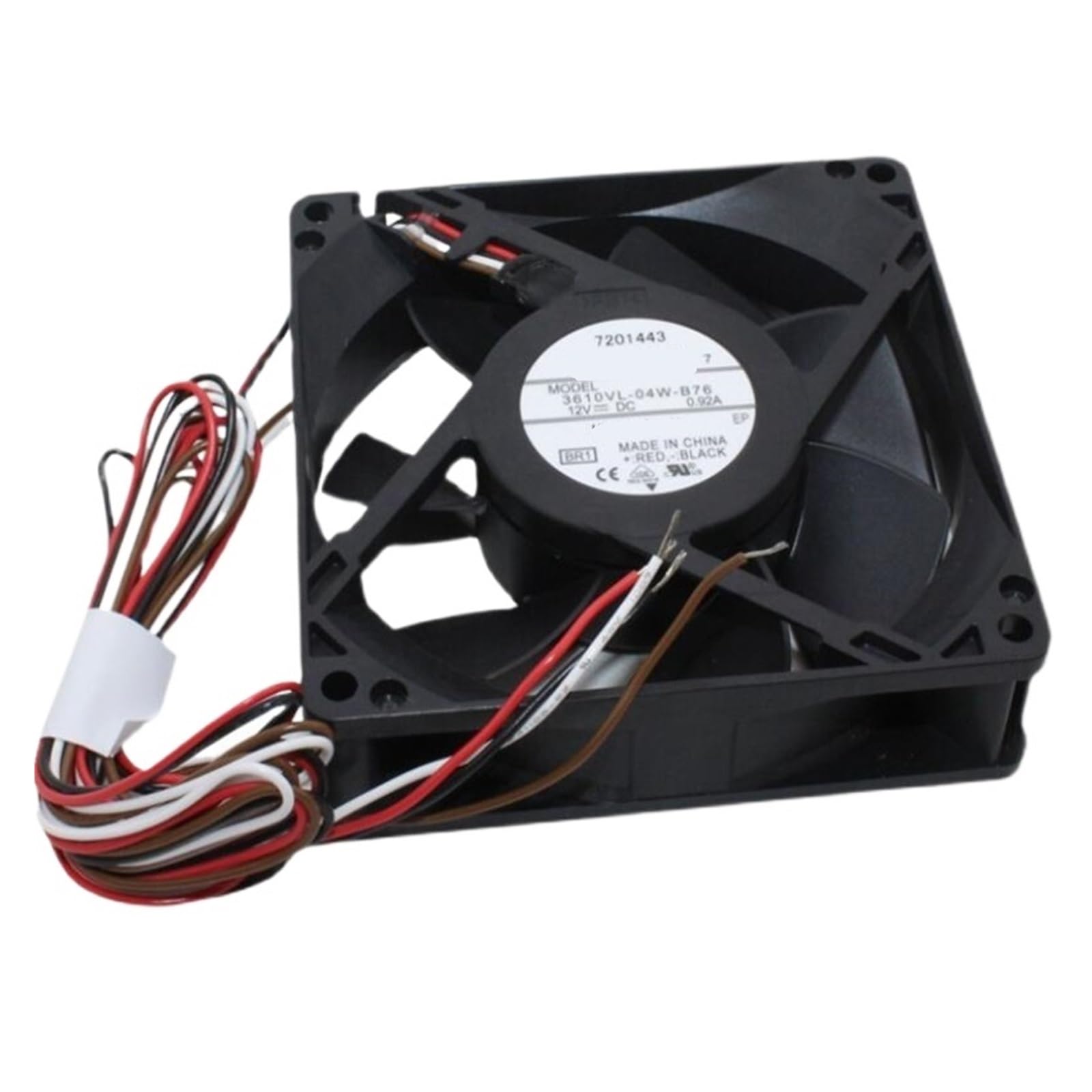 LZIKKGKI 3610VL-04W-B76 9cm 9225 12V 0.92A 4-wire cooling fan