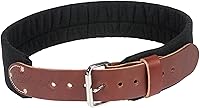 Occidental Leather 3" Padded Nylon & Leather Tool Belt - Medium Size, Steel Roller Buckle, USA Made for Builders