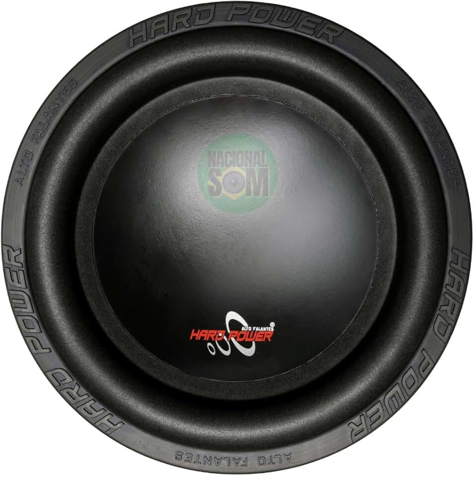 Subwoofer Hard Power S450, 10 Polegadas, 450W RMS, 4 Ohms
