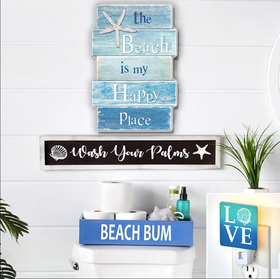 MODE-HOME-Coastal-Wall-Decor-for-Home-Beach-Wall-Art-Wooden-Hanging-Sign-with-Starfish-Element-Perfect-Beach-Themed-Room-Decor-and-Ocean-Decor-for-Bathroom-Bedroom-Coastal-Living-Spaces-115-x-17 MODE HOME Coastal Wall Decor for Home Beach Wall Art Wooden Hanging Sign with Starfish Element Perfect Beach Themed Room Decor and Ocean Decor for Bathroom Bedroom Coastal Living Spaces 115 x 17