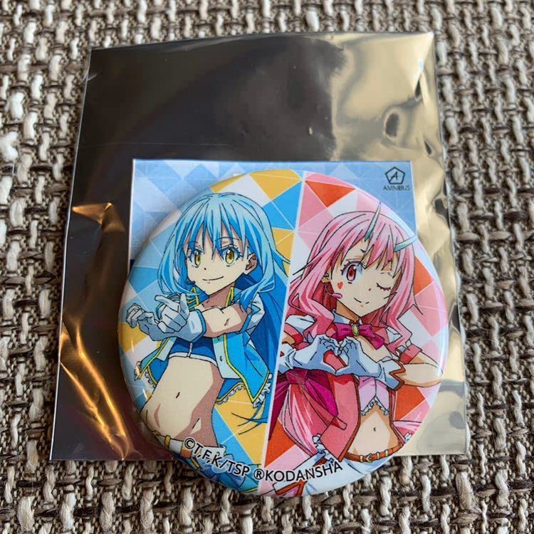 転生したらスライムだった件　転スラ　マルイ　缶バッジ　リムル　シュナ Amazon.co.jp: 転生したらスライムだった件 転スラ マルイ 限定