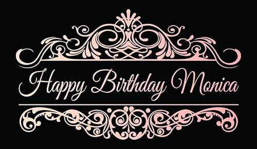 Miniatura 6 de Calcomanías de vinilo de feliz cumpleaños calcomanías de piso de baile de cumpleaños decoración personalizada de cumpleaños y boda calcomanía de