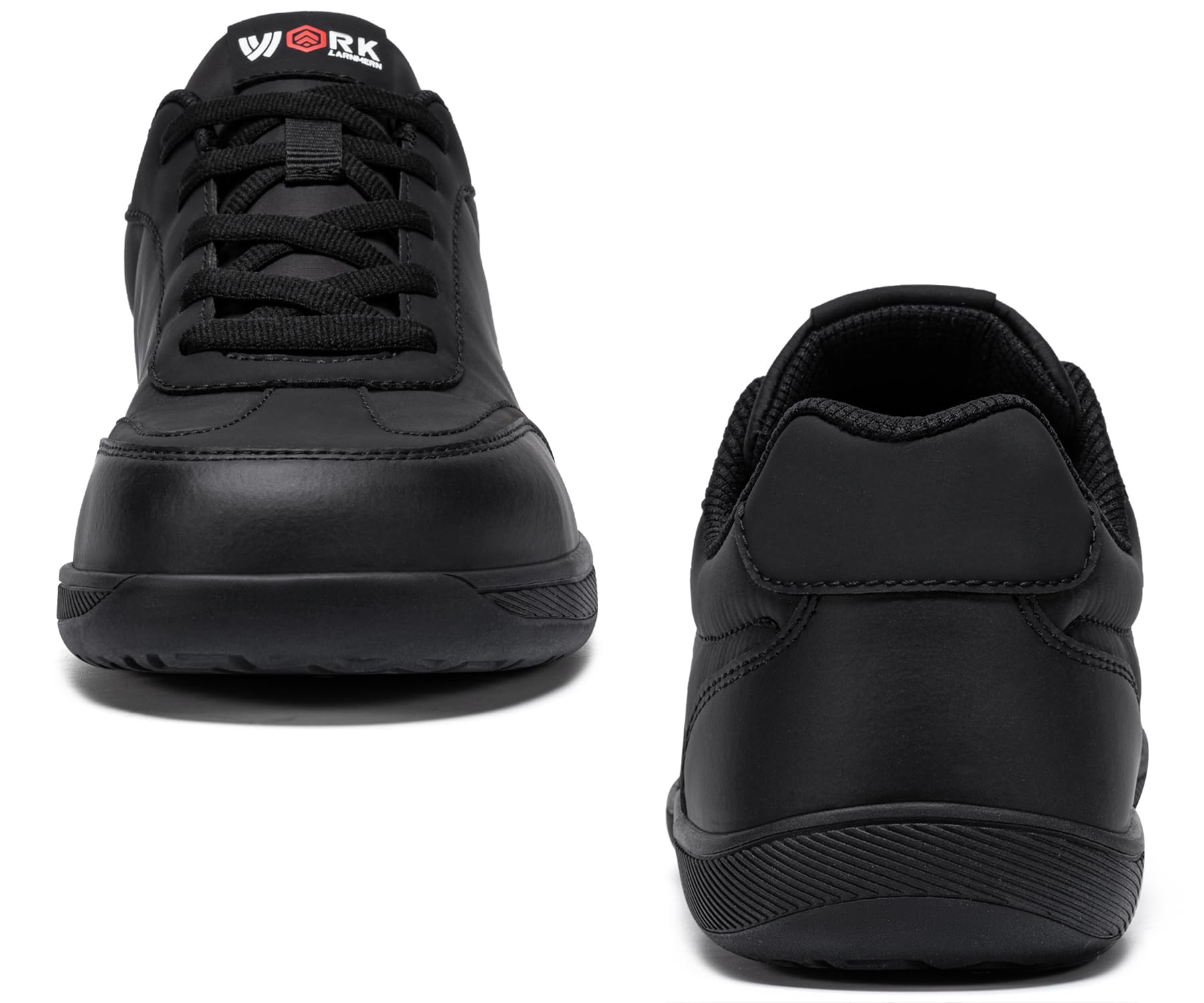 LARNMERN Zapatos de Seguridad para Hombre Antideslizantes Puntera de Acero Zapatillas Trabajo Transpirable Ligero Comodo Calzado de Seguridad