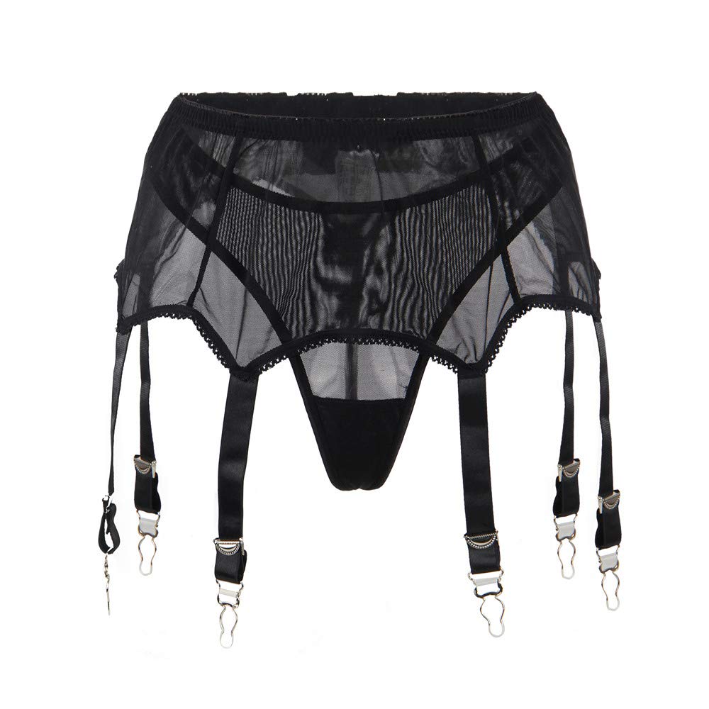 Buy Plus Size Garter Belt Lace Suspender Belt Big Size with 6 Straps