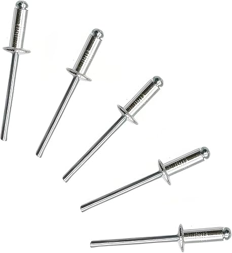 100 remaches ciegos de aluminio de 316" x 12", remaches pop de 0.189 x 0.500 in