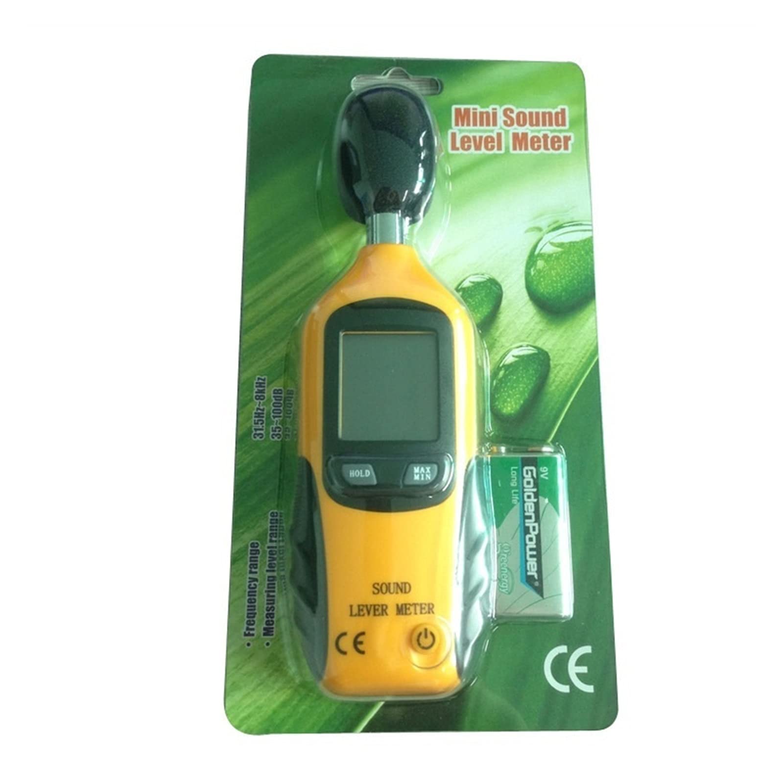 Misuratore di Decibel, Tester di Rumore Digitale ad Alta Definizione del misuratore Decibel Piccolo misuratore di Rumore Portatile Misurazione Ad Alta Precisione