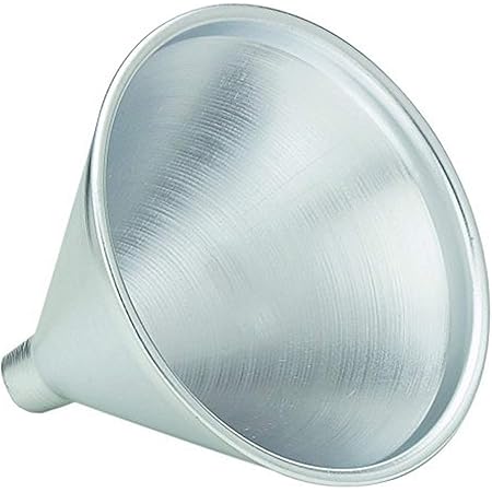 Harold Import Company Aluminum Funnel for Liquids and Dry Goods, 8-Ounces
