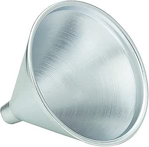 Harold Import Company Aluminum Funnel for Liquids and Dry Goods, 8-Ounces