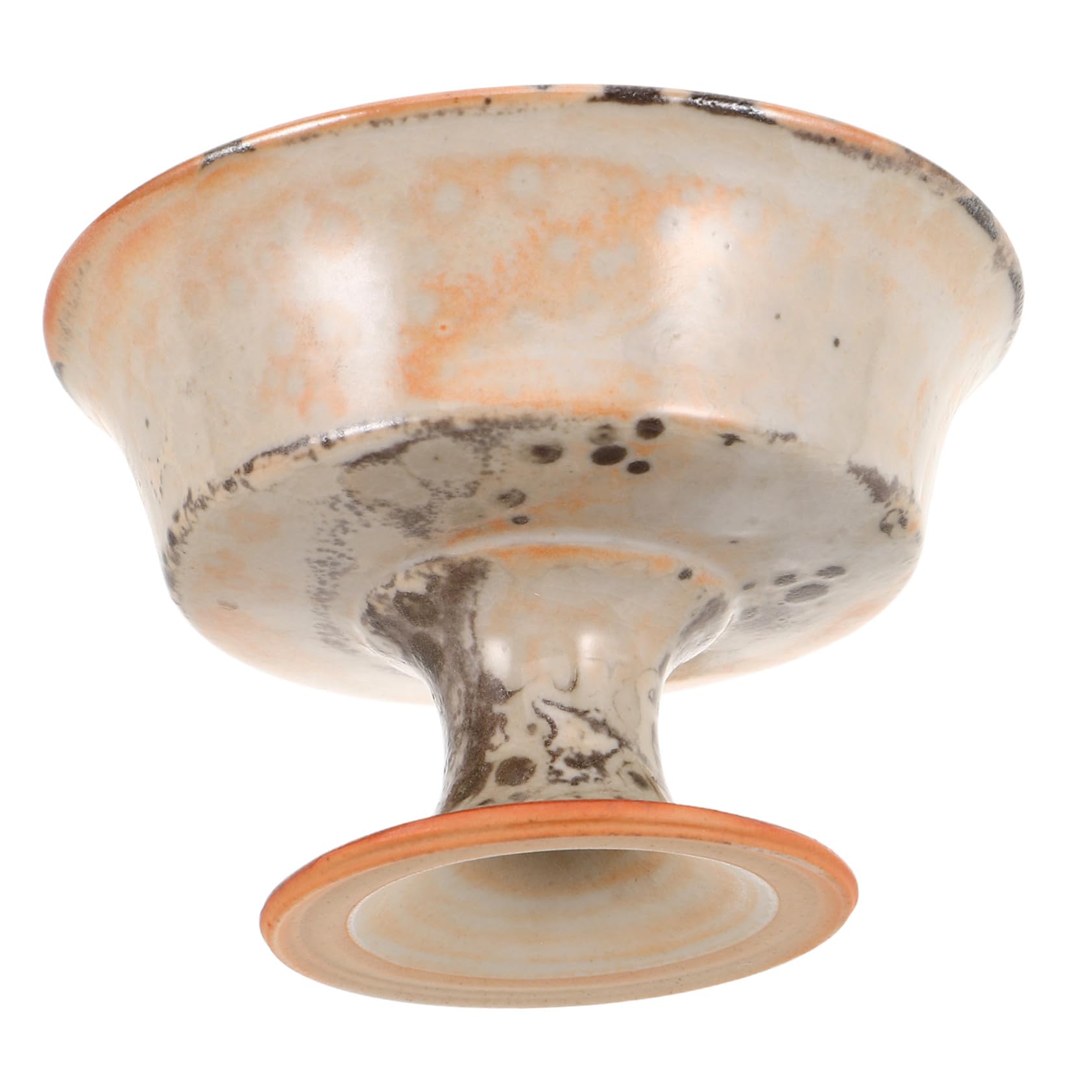 Bol sur pied porcelaine rétro pour sublimer vos apéritifs et tables de fête