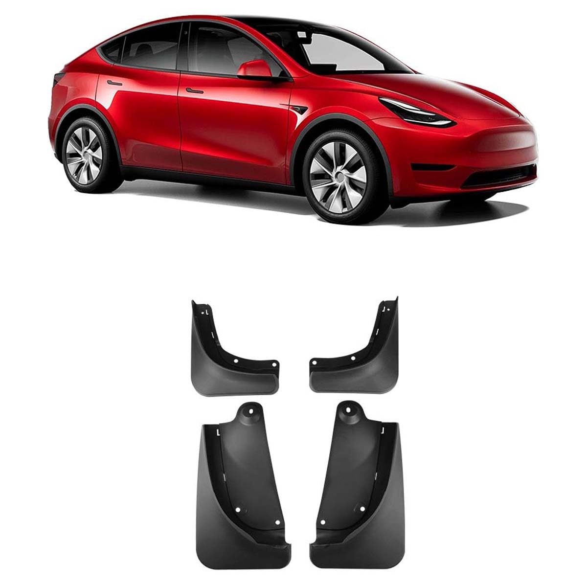Garde-Boue Voiture Tesla Model Y 2021 2022 2023 2024 Accessoire
