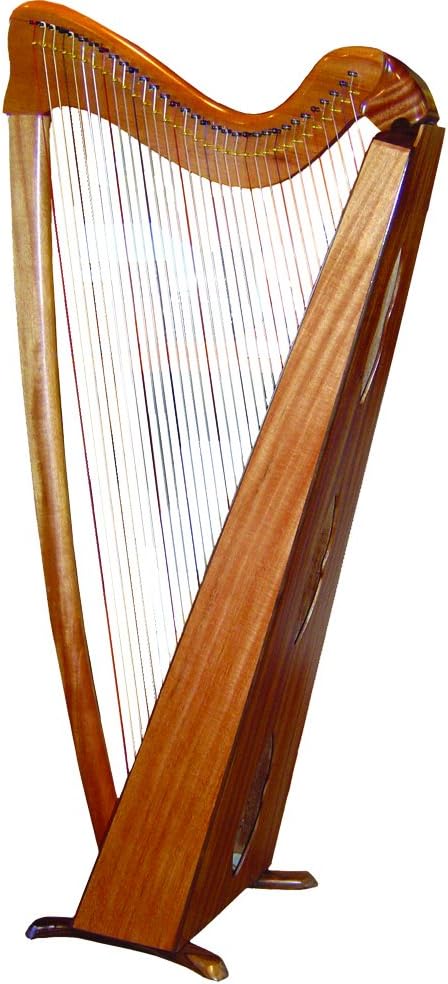 Voyageur Harp - 33 String Performance Model Harp with Full Levers, Wheels and Padded Gig Bag
