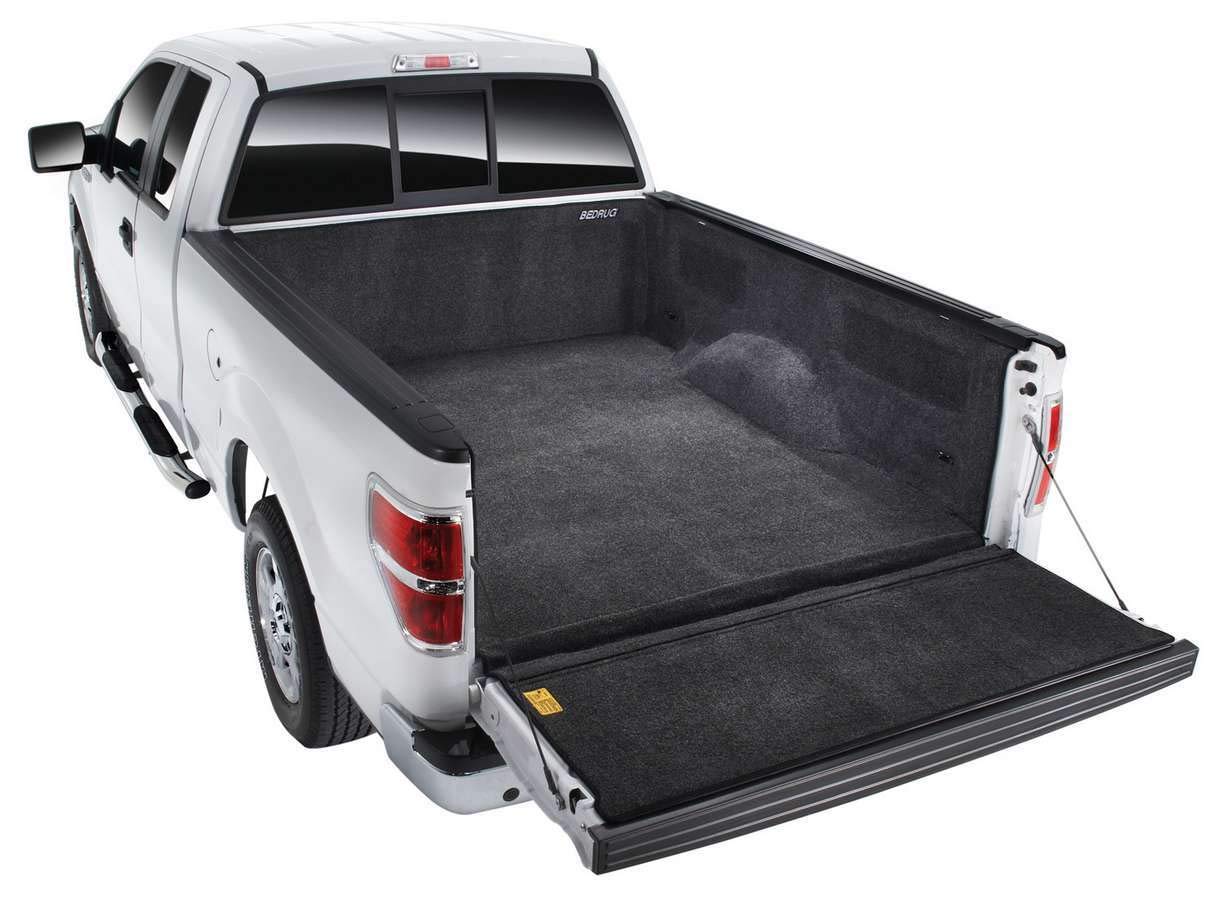 BedrugClassic Bed Liner | 2007 - 2018 Chevy Silverado/GMC Sierra 1500, 5.8" Bed SILVERADO / SIERRA 5' 8" Bed (BRZSPRAYON is required if installing over Spray-In Liner), Charcoal Grey | BRC07CCK