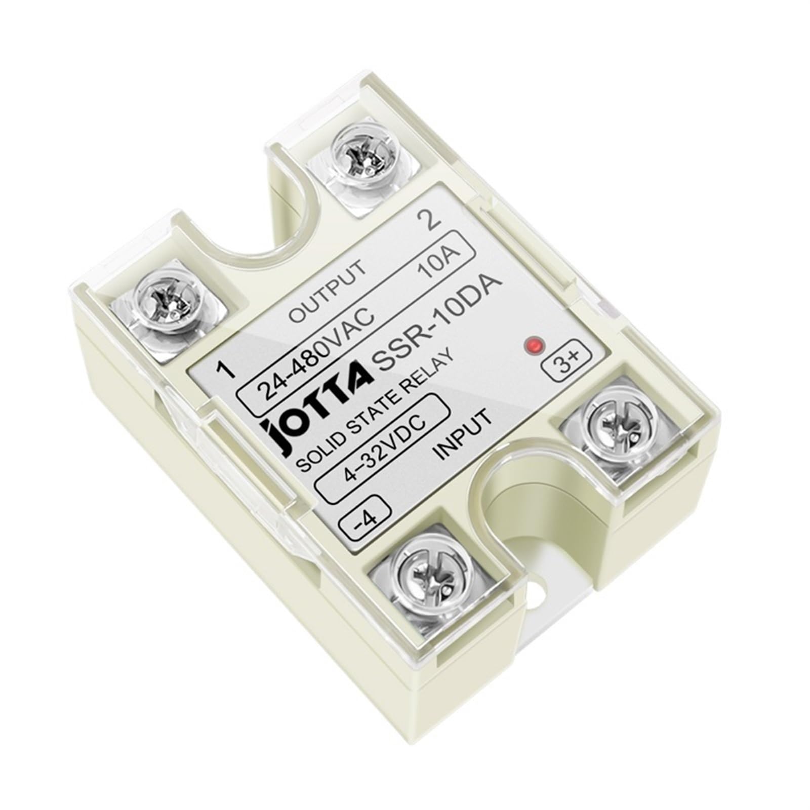 Relais relais semi-conducteur SSR 10DA commande DC charge AC monophasé - 5