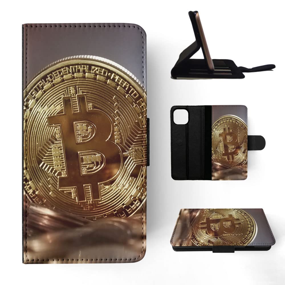 Bitcoin Cryptocurrency BTC Coin FLIP Wallet Phone CASE Cover for Apple  iPhone 12 | iPhone 12 PRO : Amazon.sg: Electronics