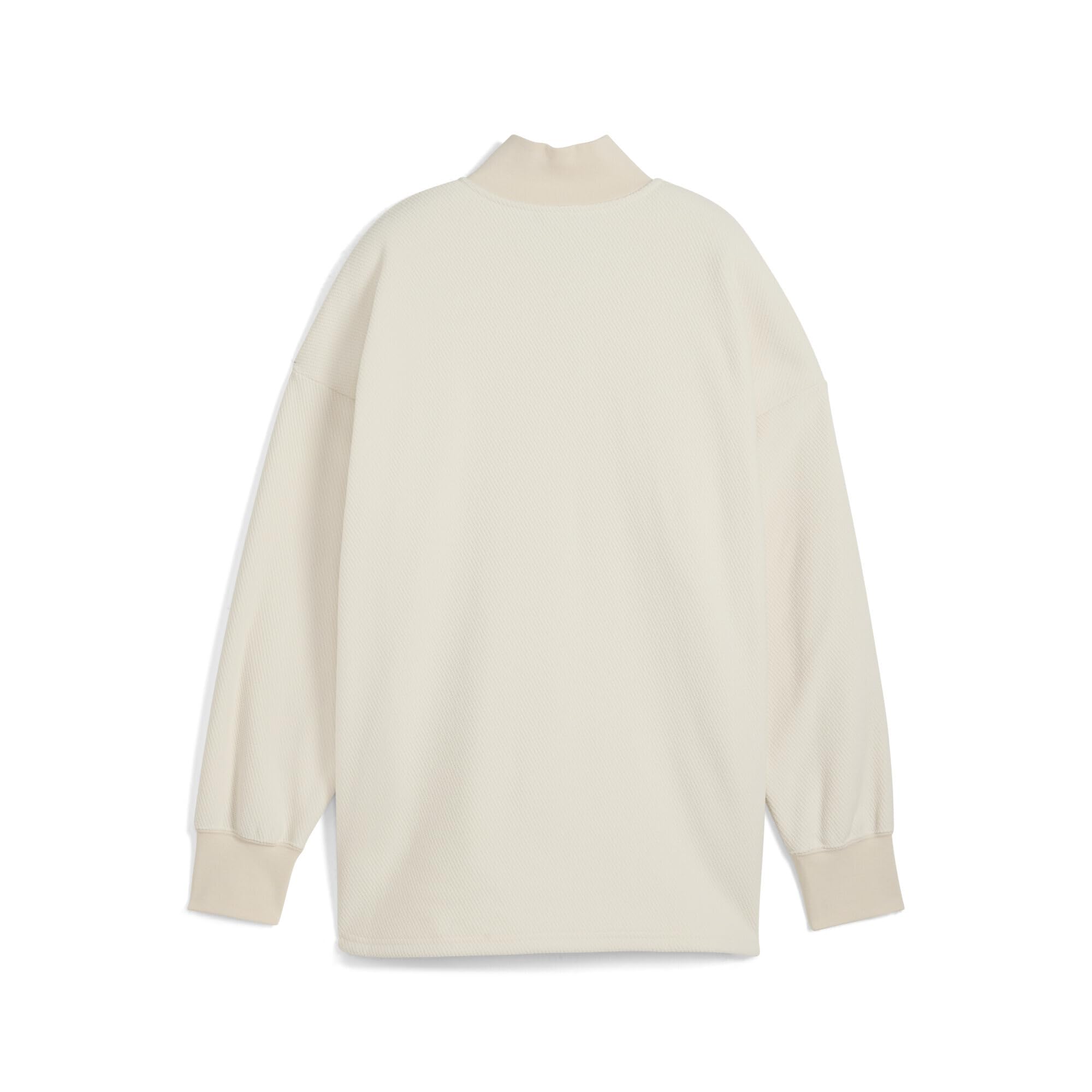 PUMA Her - Sudadera Extragrande con Media Cremallera para Invierno