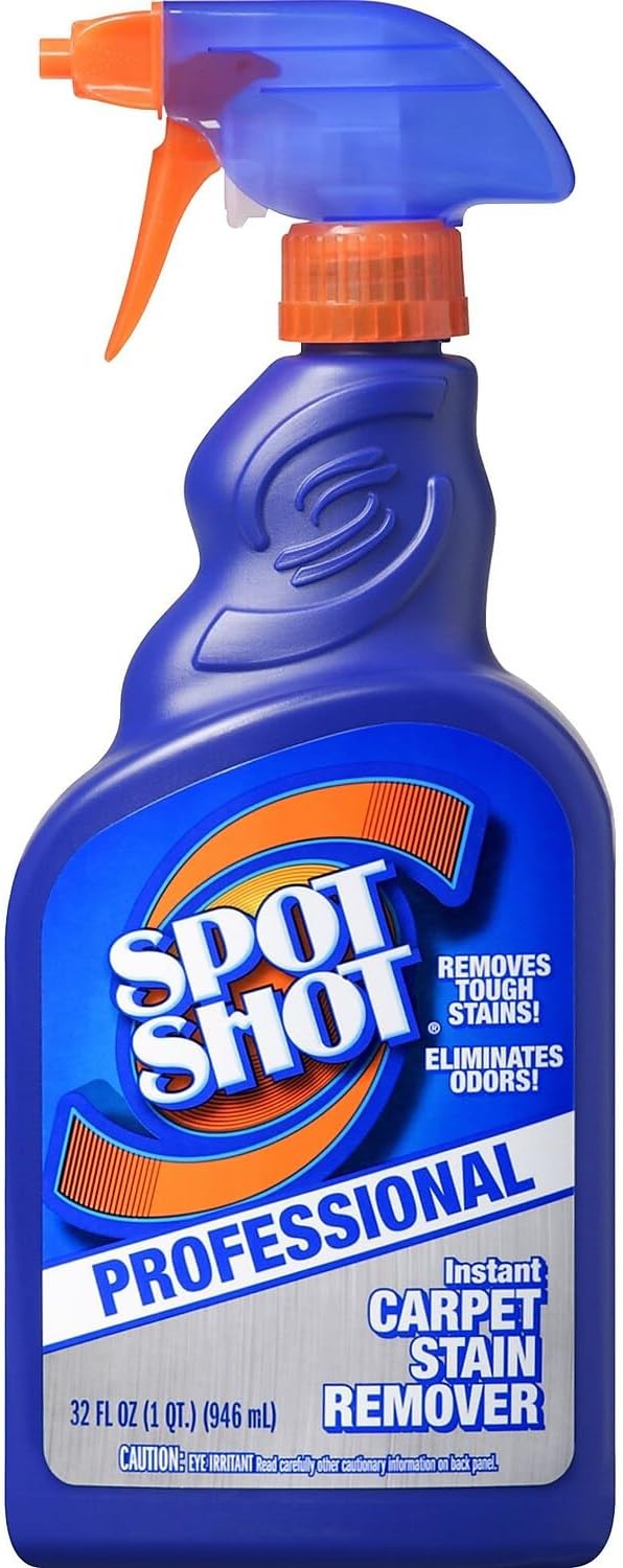Spot Shot Professional Instant Carpet Stain Remover with Trigger Spray, 32 OZ