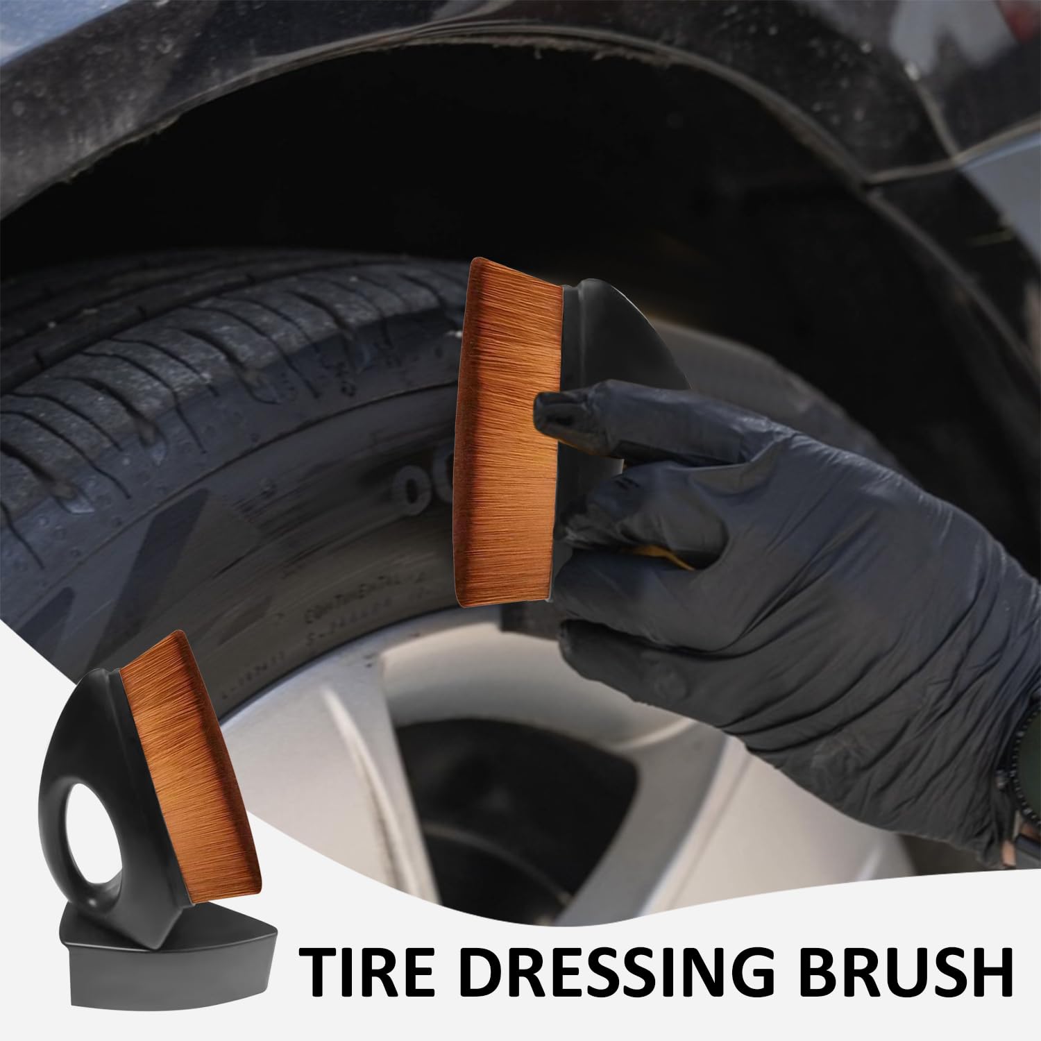 Brosse de nettoyage de tapis en caoutchouc pour pneus de voiture Shineopen, brosse de nettoyage de pneus, brosses de detailing pour voiture Brosse de nettoyage de tapis en caoutchouc pour pneus de voiture Shineopen, brosse de nettoyage de pneus, brosses de detailing pour voiture