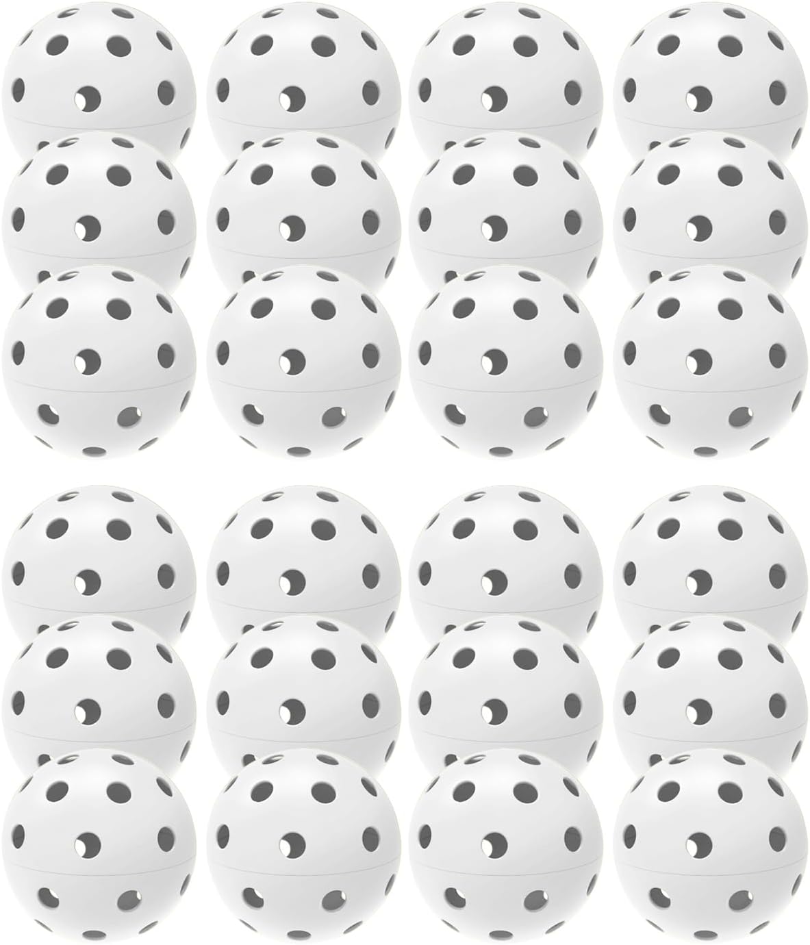 6 Pack Sports Outdoor Pickleballs - 40 Pickleball Balls - USA Pickleball Balls (USAPA) Approved - Official US Open Ball