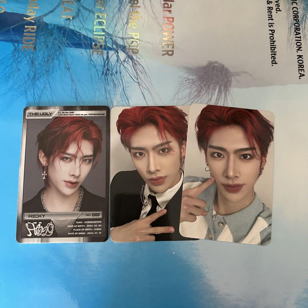 ZEROBASEONE zb1 ゼベワン 3集 リッキー ZB1 ゼベワン 3集 solar ver リッキー Amazon.co.jp