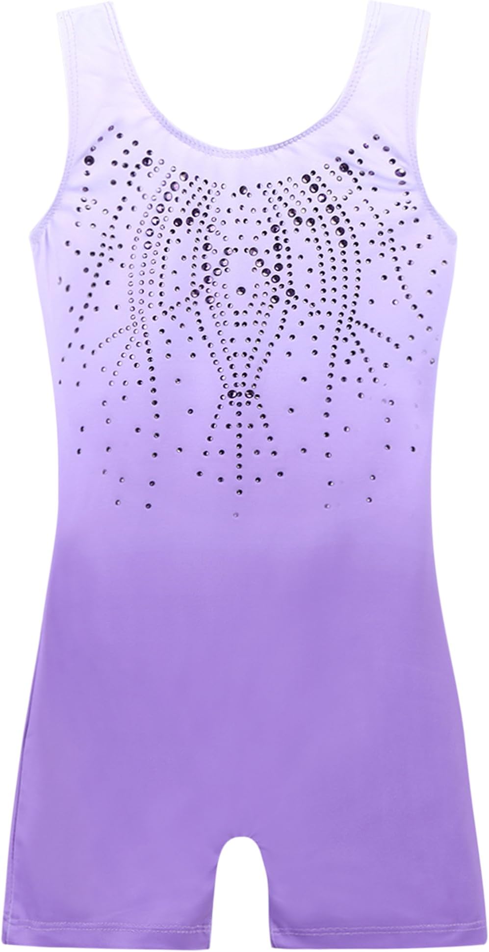 Zaclotre Kid Girls Gymnastic Leotard Sparkly Shiny Diamond Ballet Dance One Piece Outfit