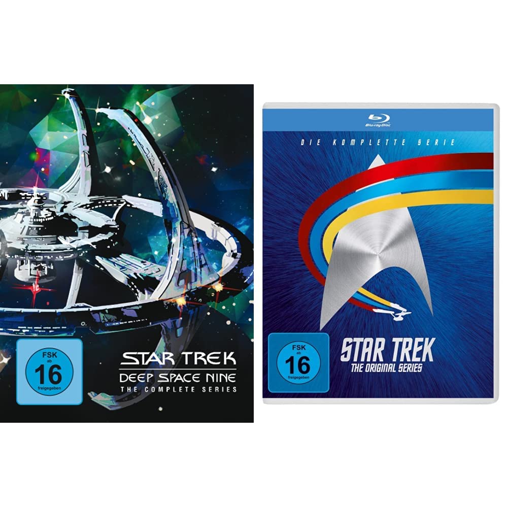 Star Trek -Deep Space Nine - Die komplette Serie [48 DVDs] & STAR TREK: Raumschiff Enterprise Complete Boxset (Replenishment Version) [Blu-ray]