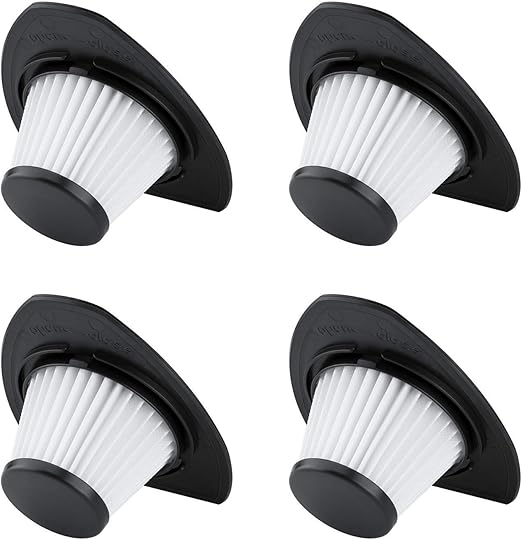 NOVETE Handheld Vacuum Cordless HEPA Filter 4 Pack for VTDH001