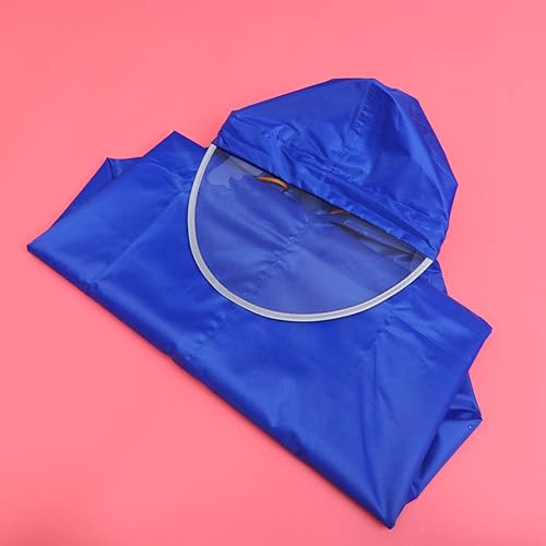 Miniatura 7 de Sosoport Poncho de ciclismo para hombres y mujeres impermeable unisex a prueba de viento con capucha y cubierta de scooter de movilidad