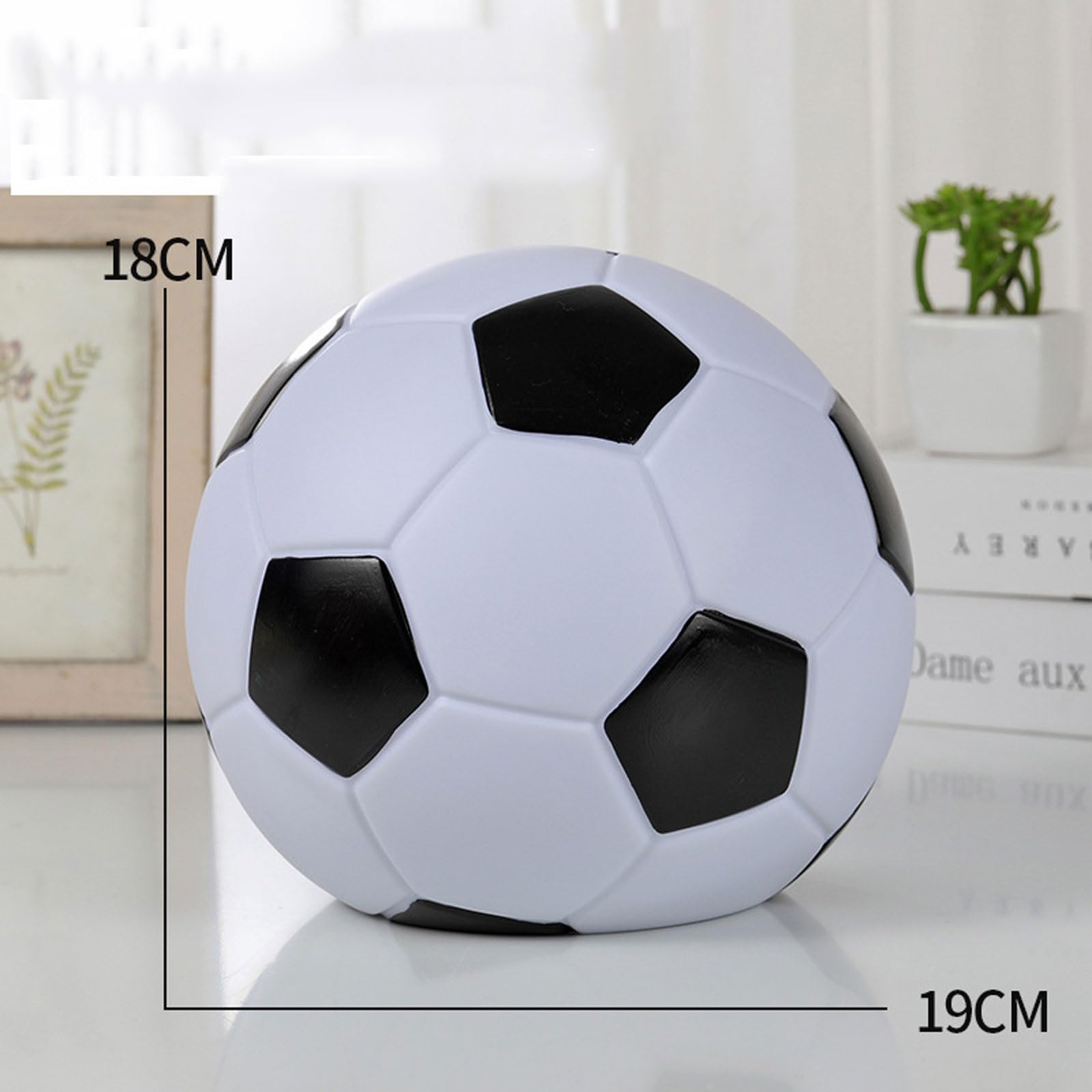 Tirelire Tirelire Boule en émail Anti-Chute pour Enfants, Cadeau d'amoureux, Salle de Sport, décoration de Chambre à Coucher, décoration de la Maison Tirelire Billet
