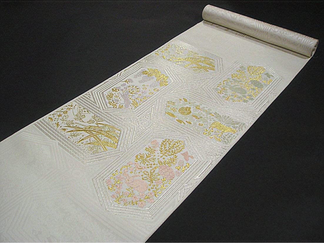 Amazon.co.jp: 女優・吉永小百合さん着用柄 未仕立 西陣織唐織高級  