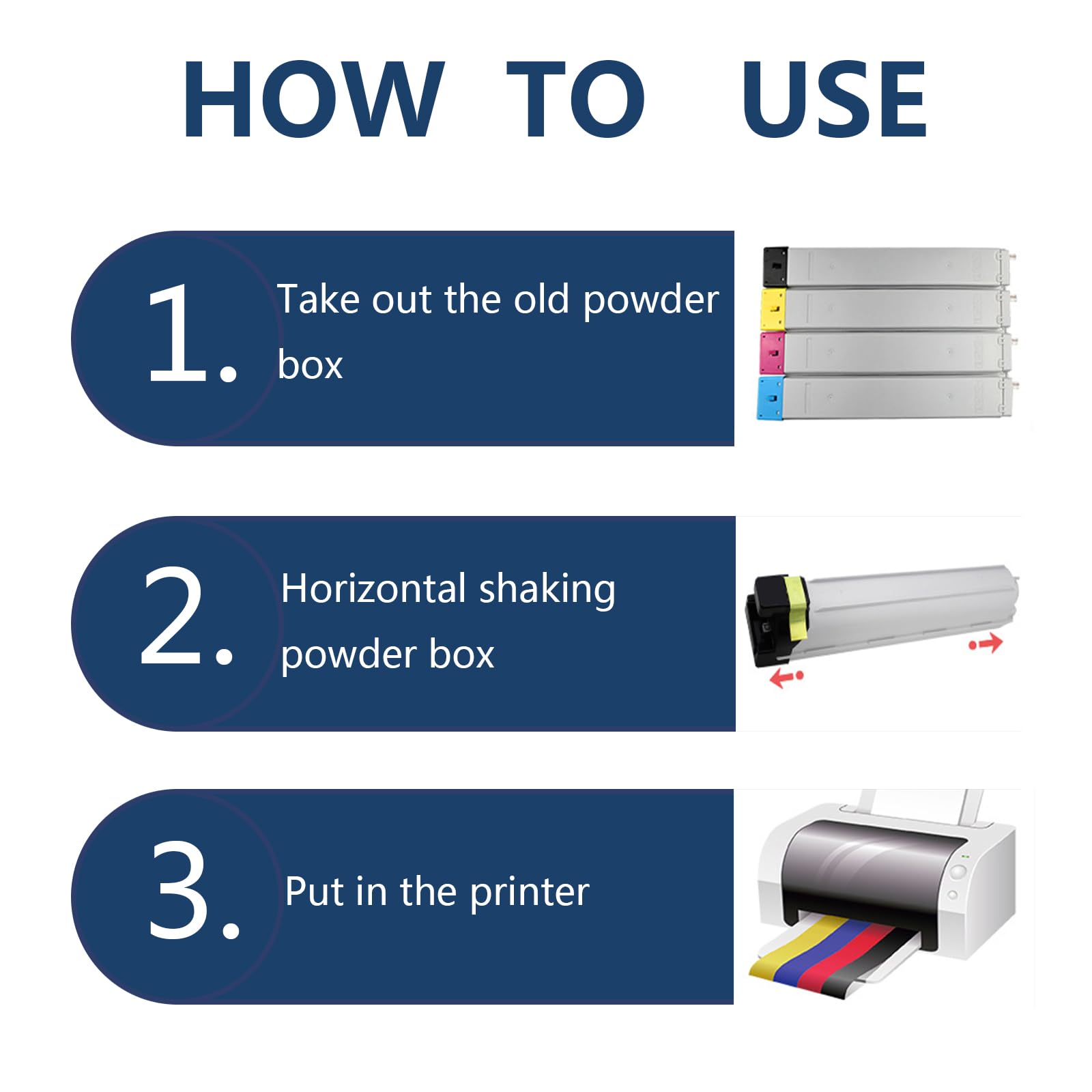 W9210MC W9211MC W9212MC W9213MC Cartucce di Toner Compatibili con Chip per HP MFP E78323DN 78325DN 78330dn Stampante, 29000 Pagine,Magenta