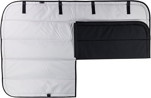 Miniatura 7 de VanEssential Cubierta de ventana deslizable aislante y oscurecedora diseñada para la furgoneta Ford Transit del año 2015 hasta la actualidad SIN gris