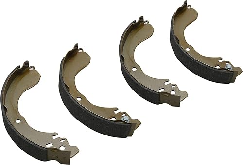 Miniatura 4 de Detroit Axle - Pastillas de freno Kit de zapatas de tambor para Nissan Sentra Versa 2009-14 2007-2012, pastillas de freno delanteras de cerámica con