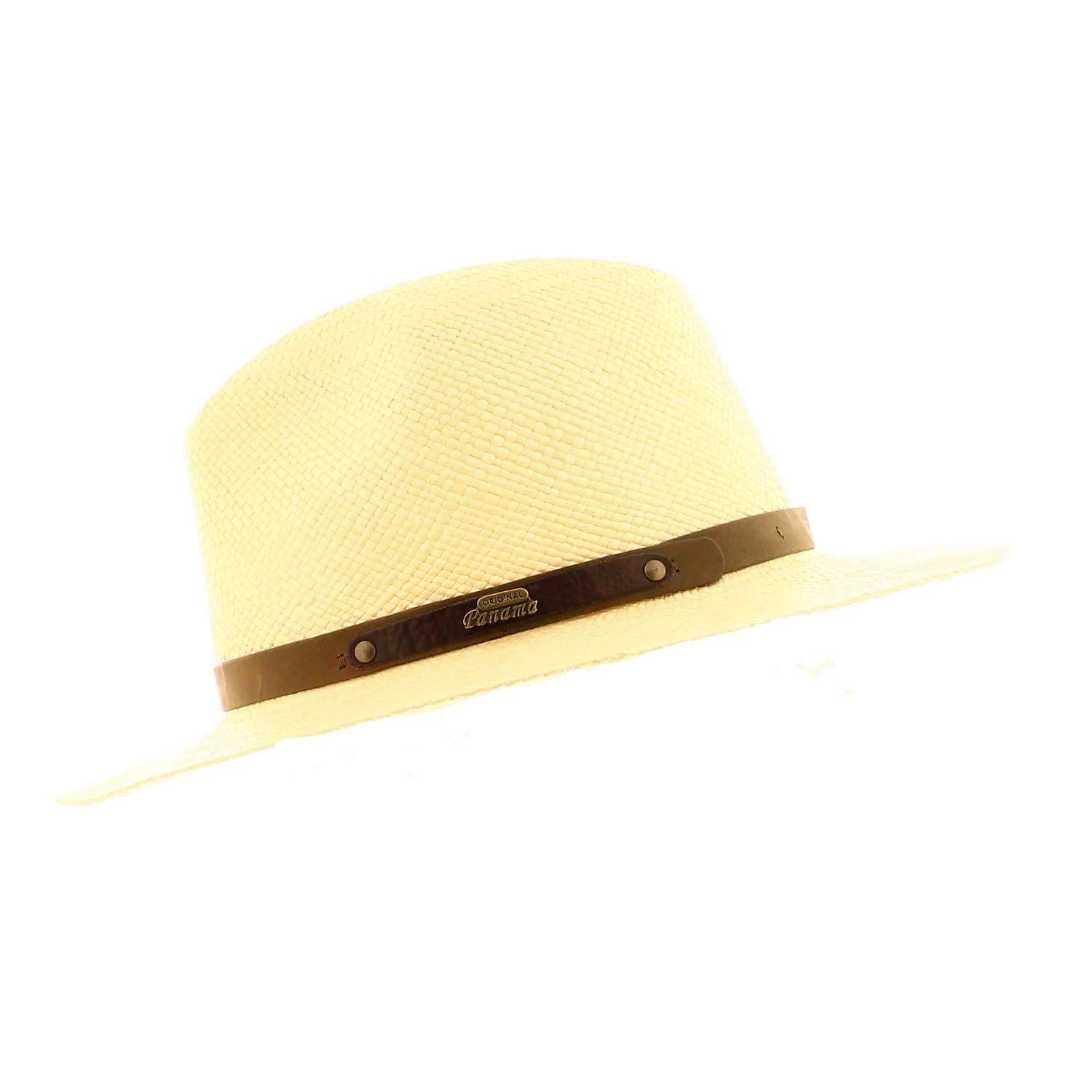votrechapeau Cuenca – Sombrero Panamá de paja, Sombrero Fedora, ala baja