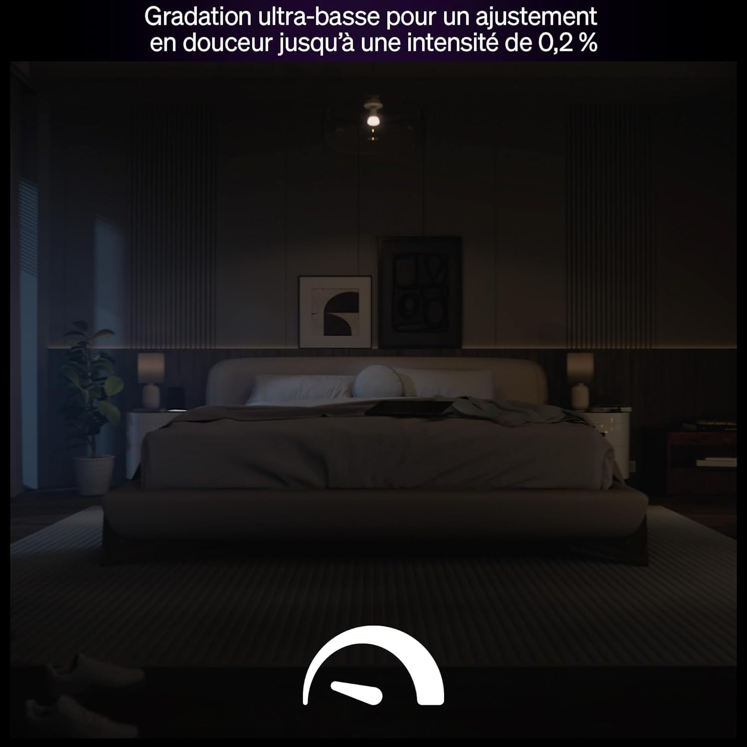 Philips Hue Ampoule connectée LED A60, White Ambiance, Ampoule Philips Hue E27, 6 W, Spectre complet 1000-2000 K, 810 lm, Intensité variable, Compatible avec Alexa, Google et Apple Home, pack de 2