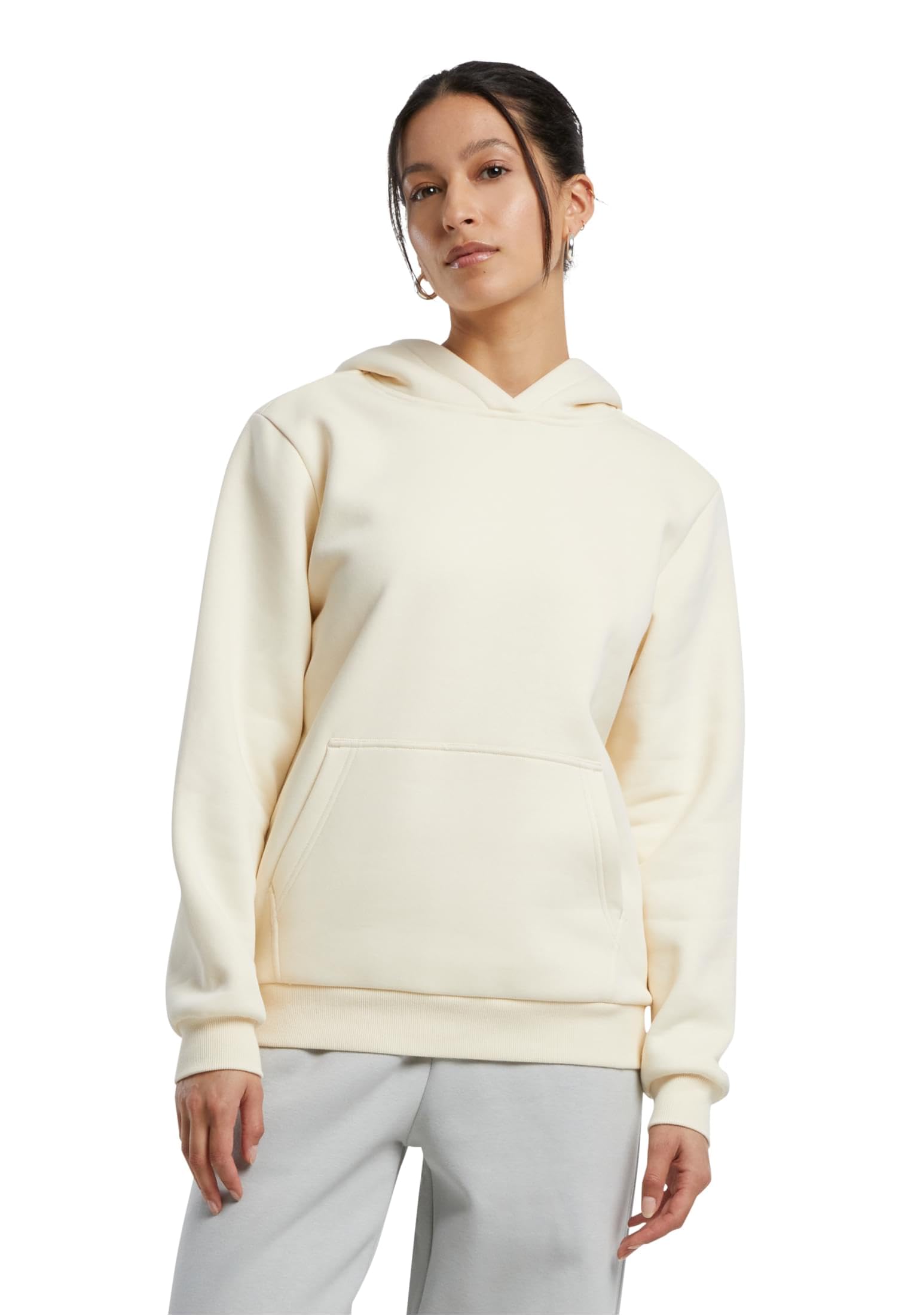 Build Your Brand Damen By289-ladies Fluffy Hoody Hooded Sweatshirt (1er Pack)