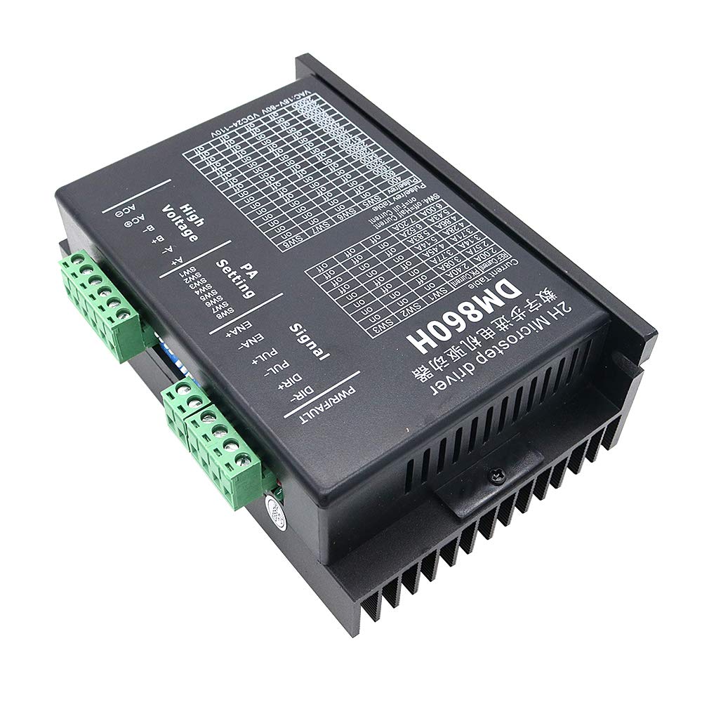 DollaTek Controlador de motor paso a paso electrónico digital carrera para m860 2ma860h dm860 accesorio