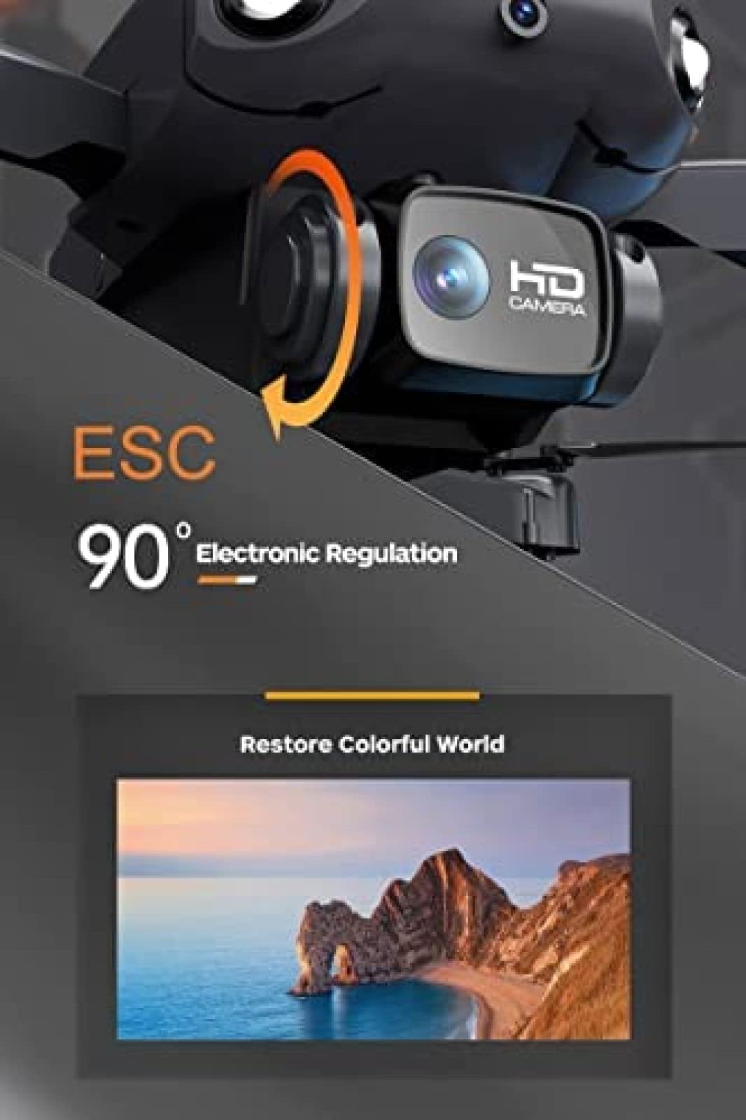 Dron Dla Dorosłych, Zdalnie Sterowany Dron Z Kamerą Esc 8K, Transmisja W Czasie Rzeczywistym 5G, Inteligentne Unikanie Przeszkód, Mini Dron Z Inteligentnym Śledzeniem, Optyczne Pozycjonowanie Prze