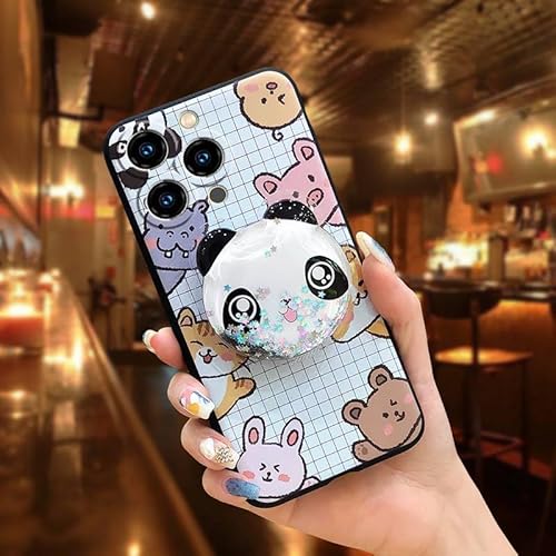 Phone Case Compatible with Oukitel C3 2025, Phone Lens Protection Waterproof Design Skin feel silicone protective Cartoon cute D